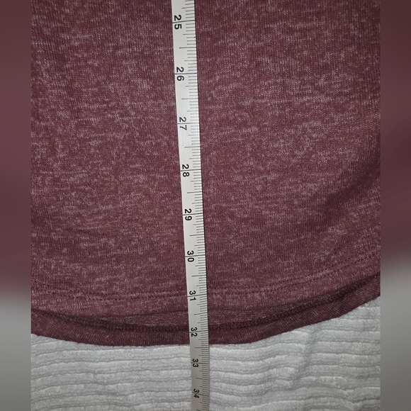 Express Maroon Knit Top - Picture 4 of 7